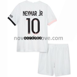 Nogometni Dres Paris Saint-Germain Neymar Jr 10 Dječji Gostujući 2021-2022 Kratkih Rukava