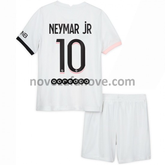 Nogometni Dres Paris Saint-Germain Neymar Jr 10 Dječji Gostujući 2021-2022 Kratkih Rukava