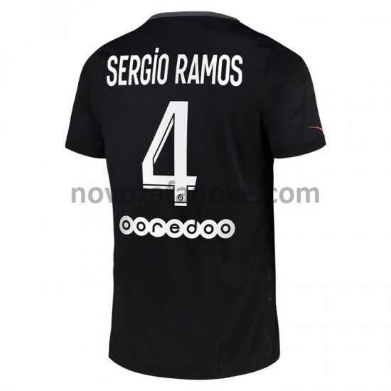 Nogometni Dres Paris Saint-Germain Sergio Ramos 4 Treći 2021-2022 Kratkih Rukava
