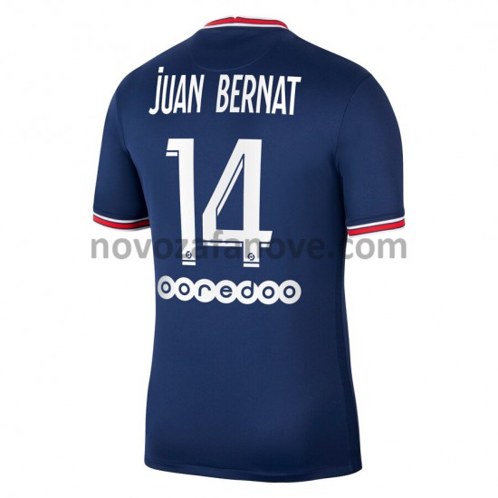 Nogometni Dres Paris Saint-Germain Juan Bernat 14 Domaći 2021-2022 Kratkih Rukava