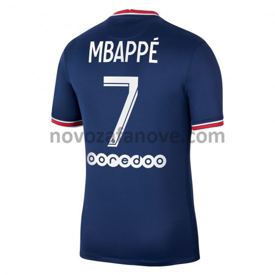 Nogometni Dres Paris Saint-Germain Kylian Mbappé 7 Domaći 2021-2022 Kratkih Rukava