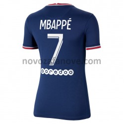 Nogometni Dres Paris Saint-Germain Kylian Mbappé 7 Ženska Domaći 2021-2022 Kratkih Rukava