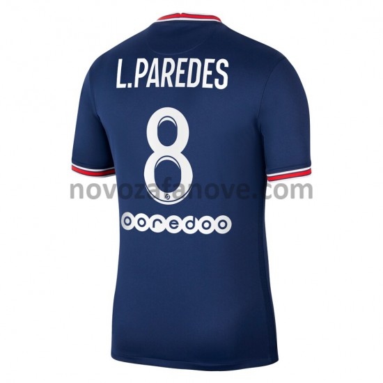 Nogometni Dres Paris Saint-Germain Leandro Paredes 8 Domaći 2021-2022 Kratkih Rukava