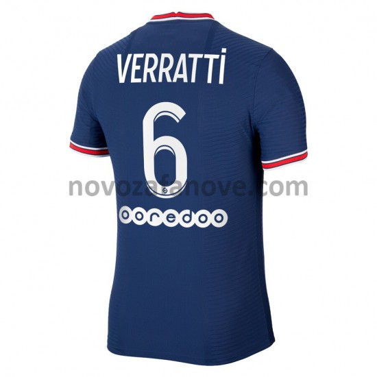 Nogometni Dres Paris Saint-Germain Marco Verratti 6 Domaći 2021-2022 Kratkih Rukava