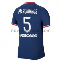 Nogometni Dres Paris Saint-Germain Marquinhos 5 Domaći 2021-2022 Kratkih Rukava