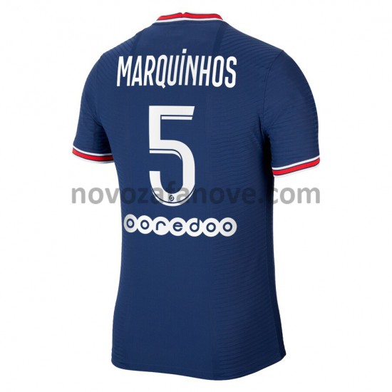 Nogometni Dres Paris Saint-Germain Marquinhos 5 Domaći 2021-2022 Kratkih Rukava