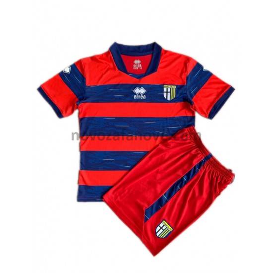 Nogometni Dres Parma Golmanski Dječji Domaći 2021-2022 Kratkih Rukava