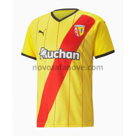 Nogometni Dres RC Lens Domaći 2021-2022 Kratkih Rukava