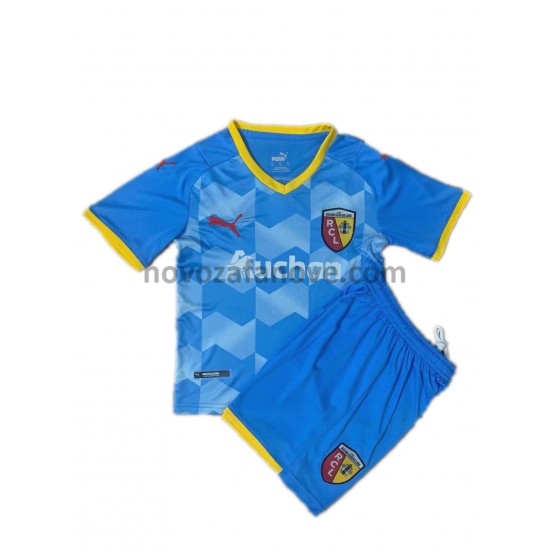 Nogometni Dres RC Lens Dječji Treći 2021-2022 Kratkih Rukava