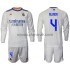 Nogometni Dres Real Madrid Alaba 4 Dječji Domaći 2021-2022 Dugim Rukavima