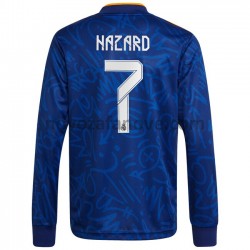Nogometni Dres Real Madrid Eden Hazard 7 Gostujući 2021-2022 Dugim Rukavima