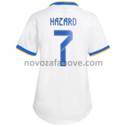 Nogometni Dres Real Madrid Eden Hazard 7 Ženska Domaći 2021-2022 Kratkih Rukava