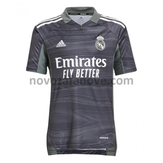 Nogometni Dres Real Madrid Golmanski Domaći 2021-2022 Kratkih Rukava