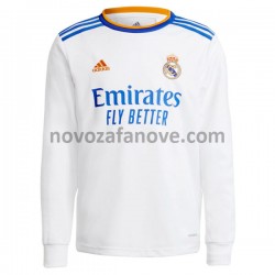 Nogometni Dres Real Madrid Domaći 2021-2022 Dugim Rukavima