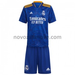 Nogometni Dres Real Madrid Dječji Gostujući 2021-2022 Kratkih Rukava