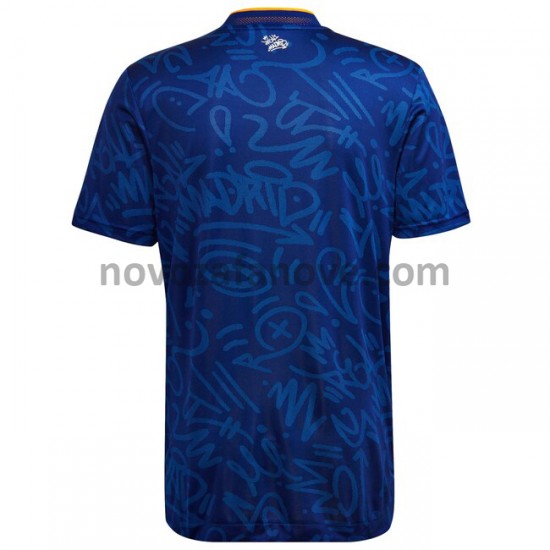 Nogometni Dres Real Madrid Dječji Gostujući 2021-2022 Kratkih Rukava