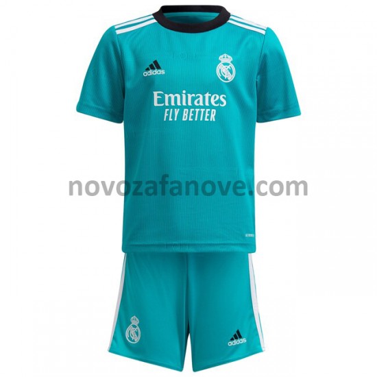 Nogometni Dres Real Madrid Dječji Treći 2021-2022 Kratkih Rukava