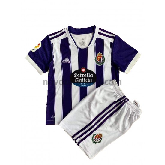 Nogometni Dres Real Valladolid Dječji Domaći 2021-2022 Kratkih Rukava