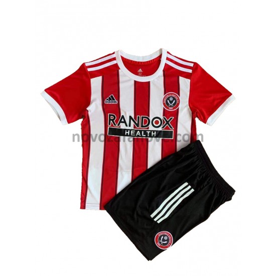 Nogometni Dres Sheffield United Dječji Domaći 2021-2022 Kratkih Rukava