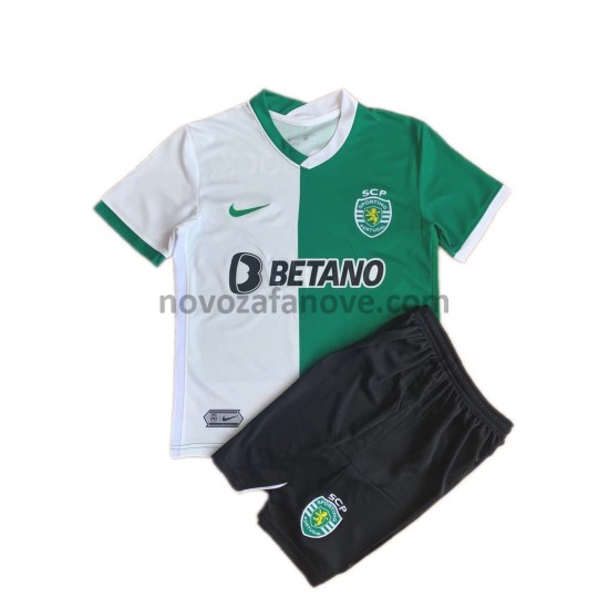Nogometni Dres Sporting CP Dječji Stromp Domaći 2021-2022 Kratkih Rukava