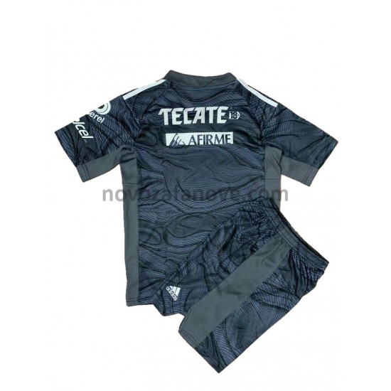 Nogometni Dres Tigres UANL Golmanski Dječji Treći 2021-2022 Kratkih Rukava