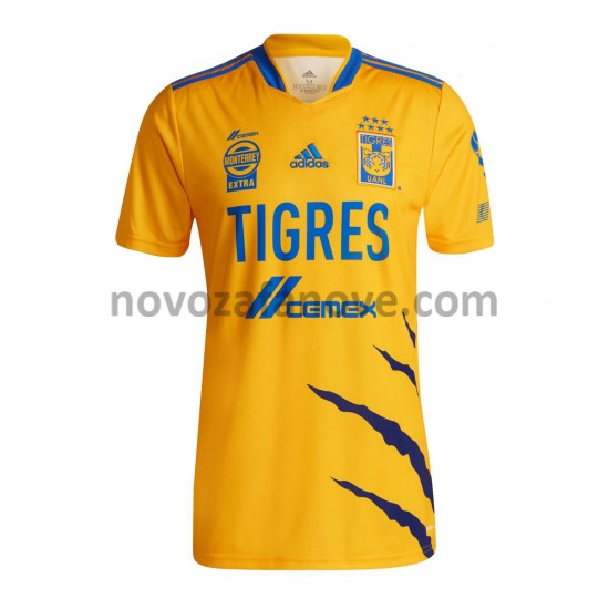 Nogometni Dres Tigres UANL Domaći 2021-2022 Kratkih Rukava