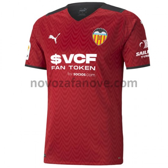 Nogometni Dres Valencia CF Gostujući 2021-2022 Kratkih Rukava