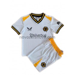 Nogometni Dres Wolverhampton Wanderers Dječji Treći 2021-2022 Kratkih Rukava