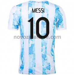 Nogometni Dres Argentina Lionel Messi 10 Domaći 2021 Kratkih Rukava