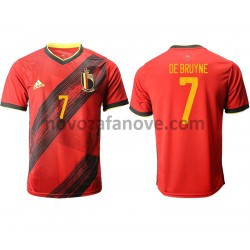 Nogometni Dres Belgija De Bruyne 7 Domaći Euro 2020 Kratkih Rukava
