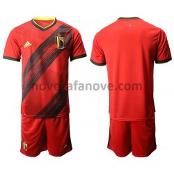 Nogometni Dres Belgija Dječji Domaći Euro 2020 Kratkih Rukava
