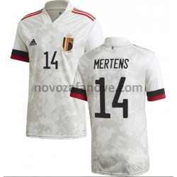 Nogometni Dres Belgija Mertens 14 Gostujući Euro 2020 Kratkih Rukava