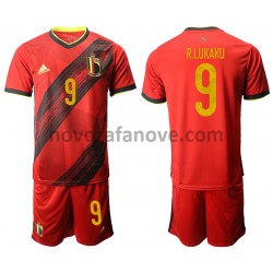 Nogometni Dres Belgija Romelu Lukaku 9 Domaći Euro 2020 Kratkih Rukava