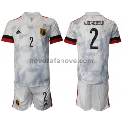 Nogometni Dres Belgija Toby Alderweireld 32 Dječji Gostujući Euro 2020 Kratkih Rukava