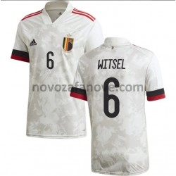 Nogometni Dres Belgija Witsel 6 Gostujući Euro 2020 Kratkih Rukava