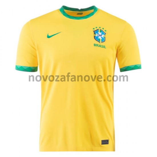Nogometni Dres Brazil Domaći 2020-2021 Kratkih Rukava
