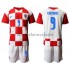 Nogometni Dres Hrvatska Andrej Kramaric 9 Dječji Domaći Euro 2020 Kratkih Rukava