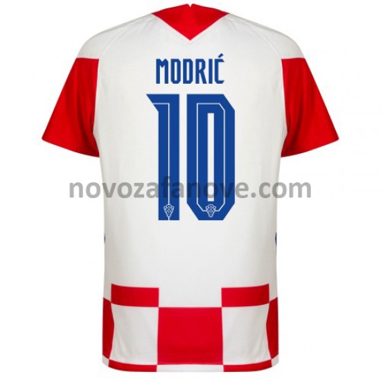 Nogometni Dres Hrvatska Luka Modrić 10 Domaći Euro 2020 Kratkih Rukava