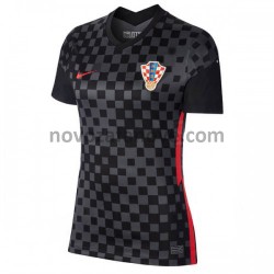 Nogometni Dres Hrvatska Ženska Gostujući Euro 2020 Kratkih Rukava