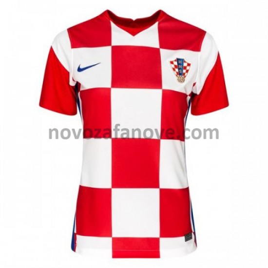 Nogometni Dres Hrvatska Ženska Domaći Euro 2020 Kratkih Rukava