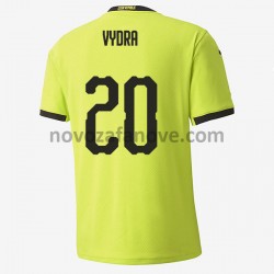 Nogometni Dres Češka Matej Vydra 20 Gostujući Euro 2020 Kratkih Rukava