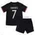 Nogometni Dres Njemačka Kai Havertz 7 Dječji Gostujući Euro 2020 Kratkih Rukava