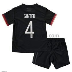 Nogometni Dres Njemačka Matthias Ginter 4 Dječji Gostujući Euro 2020 Kratkih Rukava