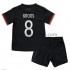 Nogometni Dres Njemačka Toni Kroos 8 Dječji Gostujući Euro 2020 Kratkih Rukava