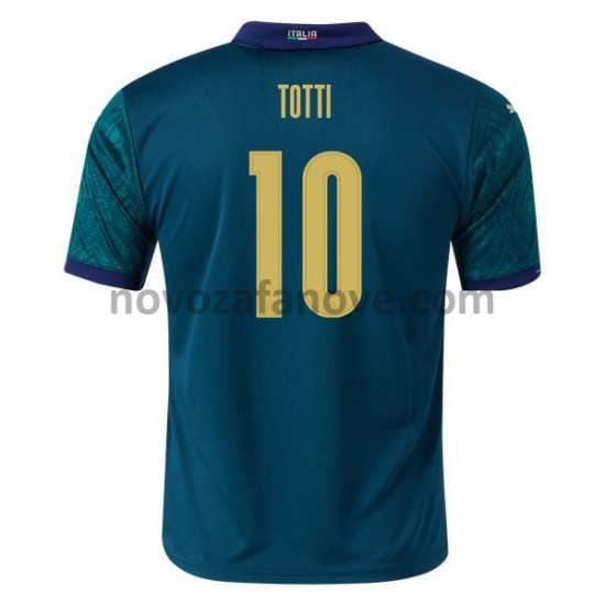 Nogometni Dres Italija Francuska Voetbalshirtsco Totti 10 Treći Euro 2020 Kratkih Rukava