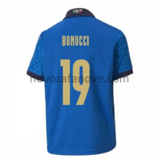 Nogometni Dres Italija Leonardo Bonucci 19 Domaći Euro 2020 Kratkih Rukava