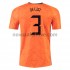 Nogometni Dres Nizozemska MATTHIJS DE LIGT 3 Domaći Euro 2020 Kratkih Rukava