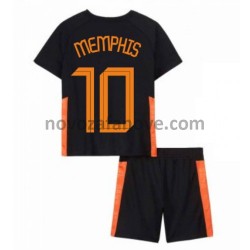 Nogometni Dres Nizozemska Memphis Depay 10 Dječji Gostujući Euro 2020 Kratkih Rukava
