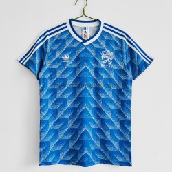 Nogometni Dres Nizozemska Retro Gostujući 1988 Kratkih Rukava