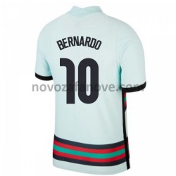Nogometni Dres Portugal Bernardo Silva 10 Gostujući Euro 2020 Kratkih Rukava